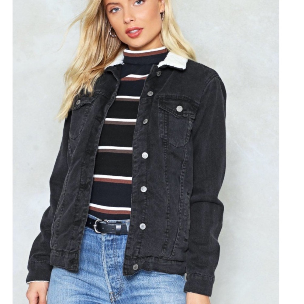 Nasty Gal Jean Jacket